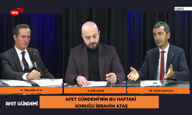 ATAÇ-DER, "Afet Gündemi" Programında Afetin Hukuki Boyutlarını Ele Aldı